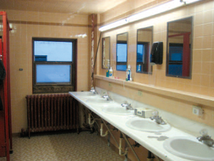 Current house bathroom